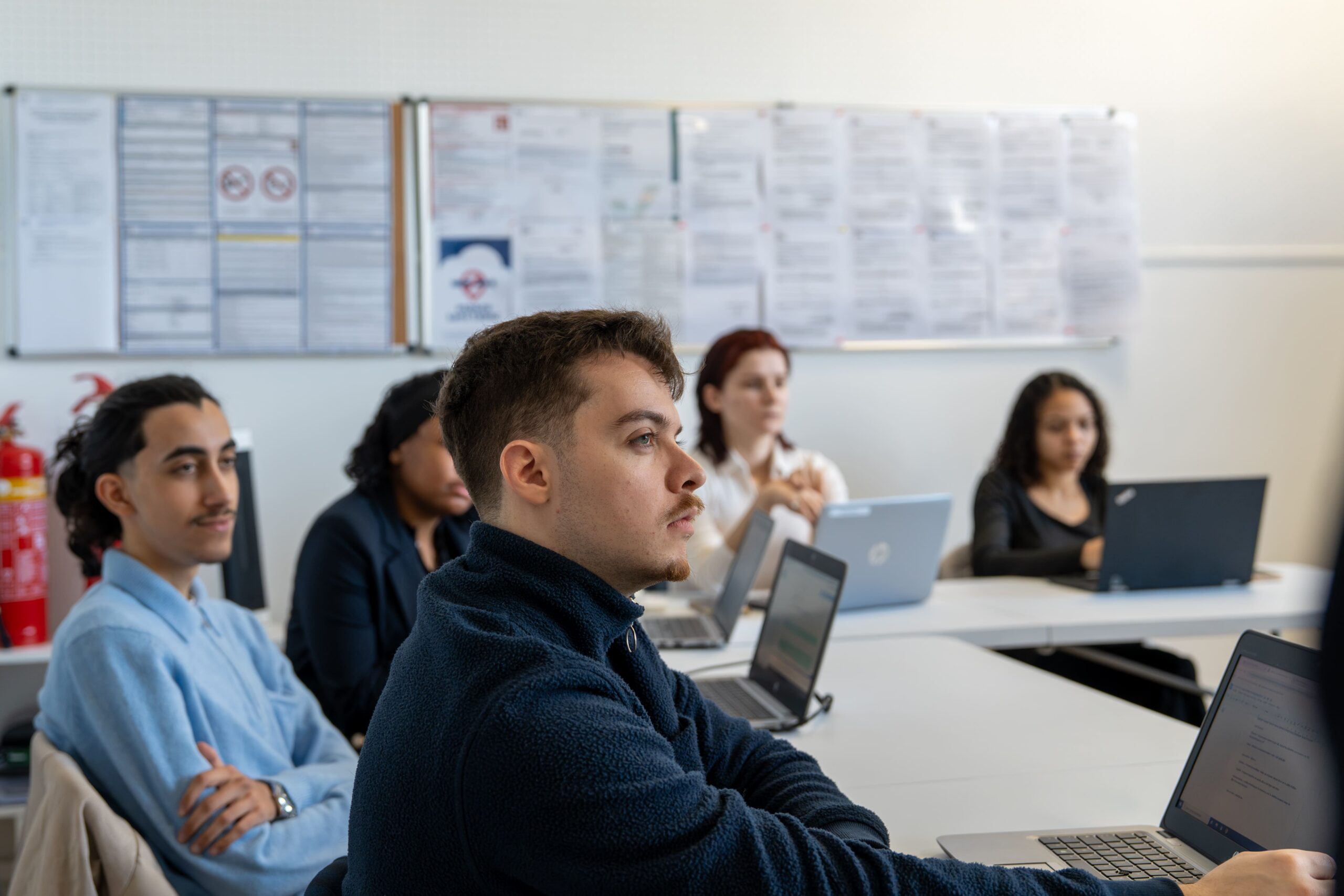 Apprenants VAECF en formation à Vichy